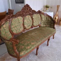 مبل استیل با میز وسط و گل میز|مبلمان خانگی و میز عسلی|شیراز, شهرک آرین|دیوار
