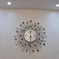 ساعت دیواری آینه ای شیک نو