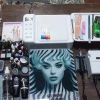 دستگاه یووی و دستگاه سوهان برقی و لوازم کاشت ناخن|آرایشی، بهداشتی، درمانی|همدان, |دیوار