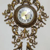 ساعت دیواری تمام برنجی