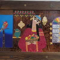 تابلو چوبی کار دست اصفهان|صنایع دستی و سایر لوازم تزئینی|تهران, طرشت|دیوار