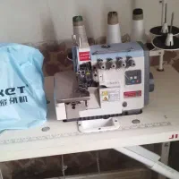 چرخ خیاطی و زیگزال پنج نخ