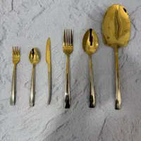 سرویس قاشق چنگال لاکچری ۸۸ پارچه لایف اسمایل|ظروف سرو و پذیرایی|تبریز, |دیوار