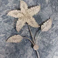 خرید فروش گل نقره و انگشتر زنجیر نقره شکسته  منصف