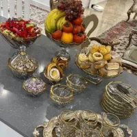 سرویس پذیرایی کریستال لب طلا