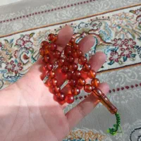 دو عدد تسبیح سندلوس کهنه آلمانی دو پوست|جواهرات|تهران, شهرک ولیعصر شمالی|دیوار