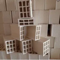 دیوار محکم با سفال و ده سوراخ آجر اصفهان