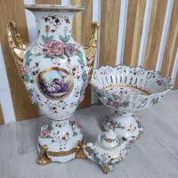 فروش گلدان و قندان و میوه خوری ست