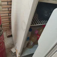 یخچال کوچک سالم ویک یخچال ۱۲فمت فقط گاز خالی کرده