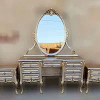 تخت خواب چوبی نازگل|تخت و سرویس خواب|تبریز, |دیوار