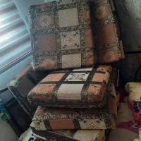 ۹ عدد پشتی با روکش زیپ دار