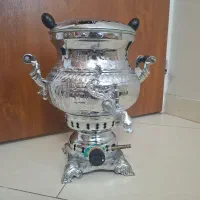 سماور بدون تنوره 6لیتری مارک دل نشین