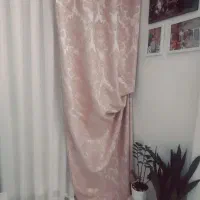 دستک پرده دوطرفه مخمل دوعدد|پرده، رانر، رومیزی|مشهد, حجاب (شهرک غرب)|دیوار