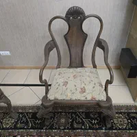 مبلمان تمام چوب گردو|مبلمان خانگی و میز عسلی|اصفهان, شهرستان|دیوار