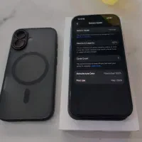 آیفون ۱۶، مسافری، ریجستر شده، باطری ۱۰۰