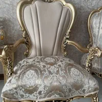 مبل سلطنتی ۹ نفره و ویترین|مبلمان خانگی و میز عسلی|اصفهان, الهیه|دیوار