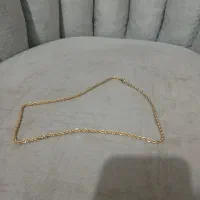 زنجیر زنانه با ابکاری طلا