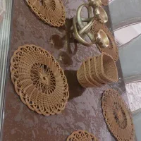 زیر بشقابی بسیار زیبا وتک (در نسیم شهر )|سفره، حوله، دستمال آشپزخانه|نسیمشهر, |دیوار