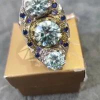 انگشتر شاهانه جواهراتی|جواهرات|خرمشهر, |دیوار