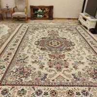 یک جفت روفرشی طرح فرش سعیده یزد