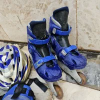 اسکیت بچهگانه چراغدار و با قابلیت تنظیم سایز