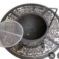 اتشدان باغ با 4 صندلی نونو|بخاری، هیتر، شومینه|باغستان, |دیوار