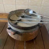 دیگ مسی انتیک|کلکسیون اشیاء عتیقه|تهران, شهرک امید|دیوار