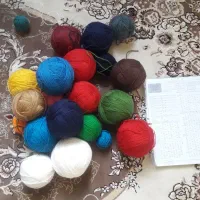 نقشه و نخ فرش زیر پایی