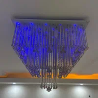 لوستر کریستالی سه حالته|لوستر و چراغ آویز|شیراز, زرهی|دیوار