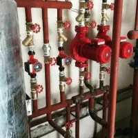 تاسیسات لوله کشی سردوگرم شوفاژ موتورخانه