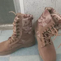 پوتین نظامی و کوهنوردی خاکی|کیف، کفش، کمربند|کرمان, |دیوار