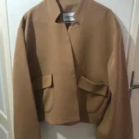 کت و شلوار نسکافه ای سایز ۴۰ نو