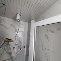 انجام سقف کاذب pvc دیوار پوش رنگ امیزی|خدمات پیشه و مهارت|دوگنبدان, |دیوار