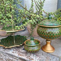 ست پذیرایی دست ساز|صنایع دستی و سایر لوازم تزئینی|شیراز, پارک کوهستانی بوستان|دیوار