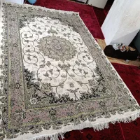 ۲عدد فرش ۶ متری شسته شده جفت شبیه هم هستن|فرش|صومعهسرا, |دیوار