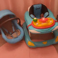 کالسکه وکریرنوزادهمراه با روروئک تمیز