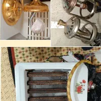 یک عدد منقل گازی و 3 عدد چراغ گازی با هم