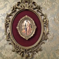 تابلو رزین طرح قدیمی|تابلو، نقاشی، عکس|کرج, شهرک امام رضا (ع)|دیوار