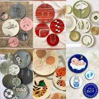 دیوارکوب .تابلو .دکوری جهیزیه . بشقاب سفالی .هدیه