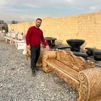 نیمکت سلطنتی تاج دار مجسمه زمانی|مصالح و تجهیزات ساختمان|تهران, فلسطین (میدان انقلاب)|دیوار
