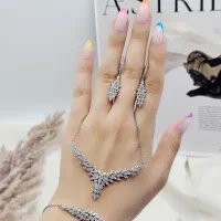 سرویس نقره کارتیه جرقه خورشید کادو تولد عروسی2120|بدلیجات|تبریز, |دیوار
