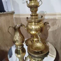 سماور زغالی برنجی