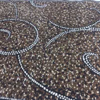 گلیم فرش پرزدار.