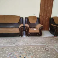 مبل 7نفره بامیزو گل میز