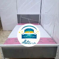 تخت خواب۱یک و نیم نفره حاجی پور(تختخواب ۱۲۰در۲)تشک|تخت و سرویس خواب|مشهد, حسین‌آباد|دیوار