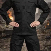 لباس شلوار تاکتیکال جیب کج پارچه شطرنجی