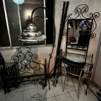 تخت فرفوژه با ست اینه و ابژور|تخت و سرویس خواب|تهران, گیشا|دیوار