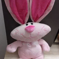 عروسک خرگوش صورتی خارجی|اسباببازی بچه|تربتحیدریه, مظفریه|دیوار