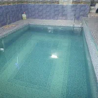 باغ ویلا استخر داخل آب گرم