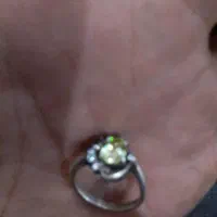 انگشتر نقره زنانه زبرجد